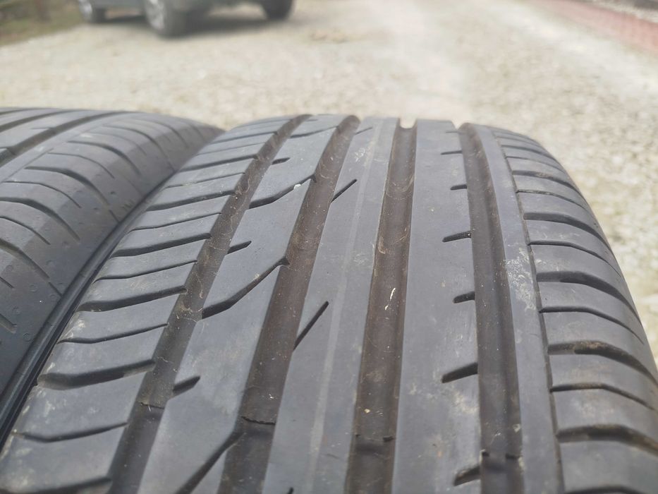 Opony letnie 215/55 R18 continental suv 4x7mm jak nowe