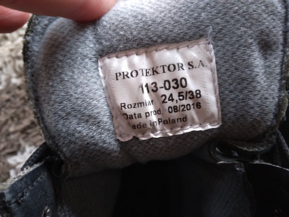 Buty wojskowe rozmiar 38