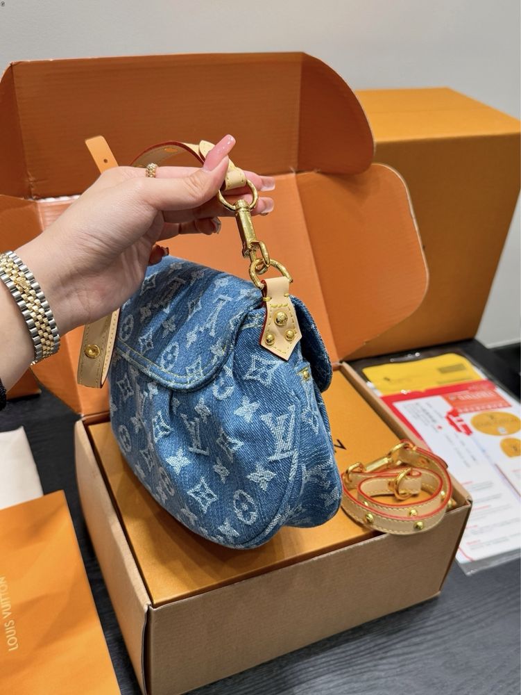 Torebka LV louis Vuitton Loop Denim Monogram