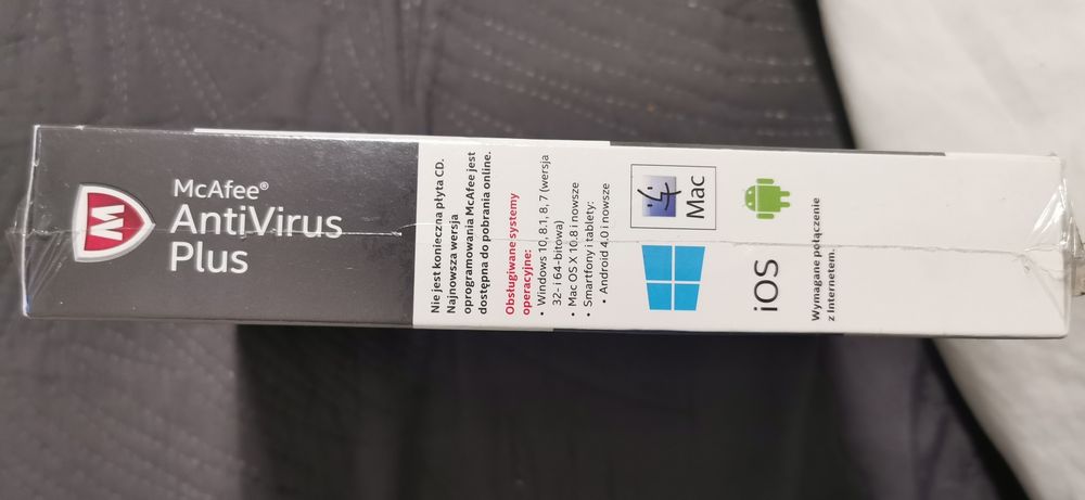 Antywirus McAfee AntiVirus plus