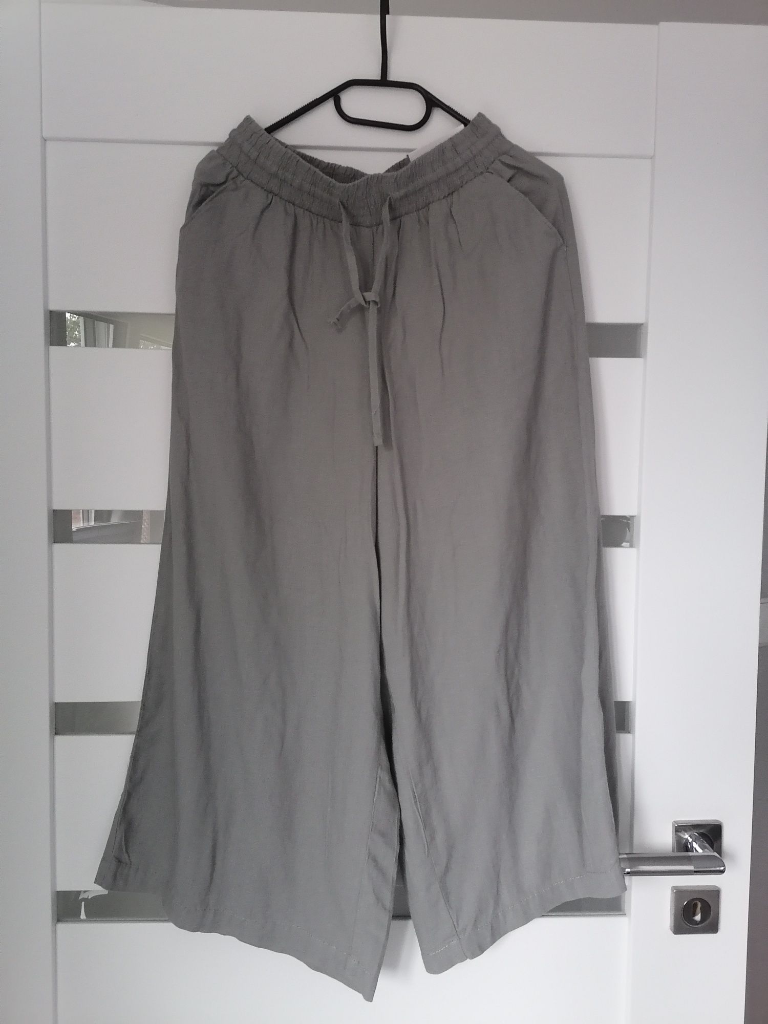 Spodnie spódnico spodnie 3/4 Hause wide leg 36 S nowe