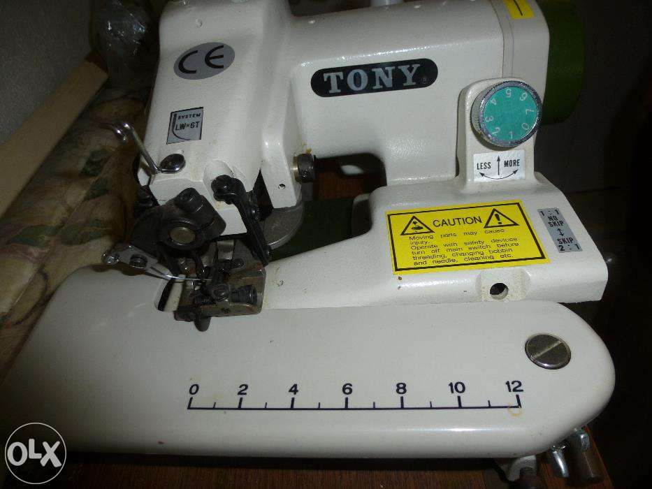 Maquina de costura industrial da marca TONY japonesa nova