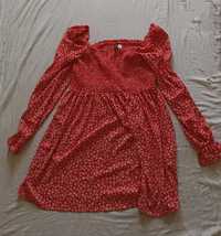 H&M czerwona sukienka XXXL