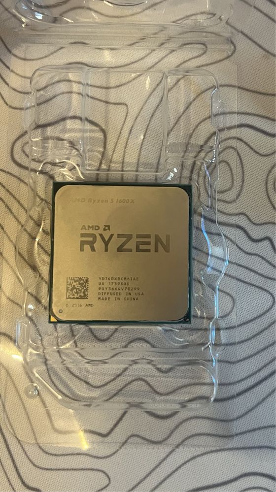 Процессор Ryzen 5 1600x 6 ядер 12 потоків Ам4