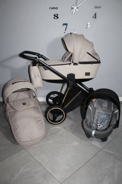 Stan Idealny! Wózek 3w1 Adamex Cristiano Special Edition