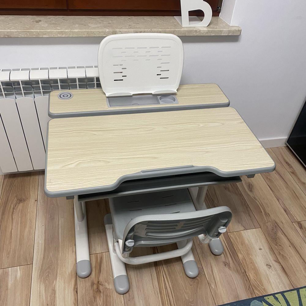 Fun desk biurko ergonomiczne z krzesłem