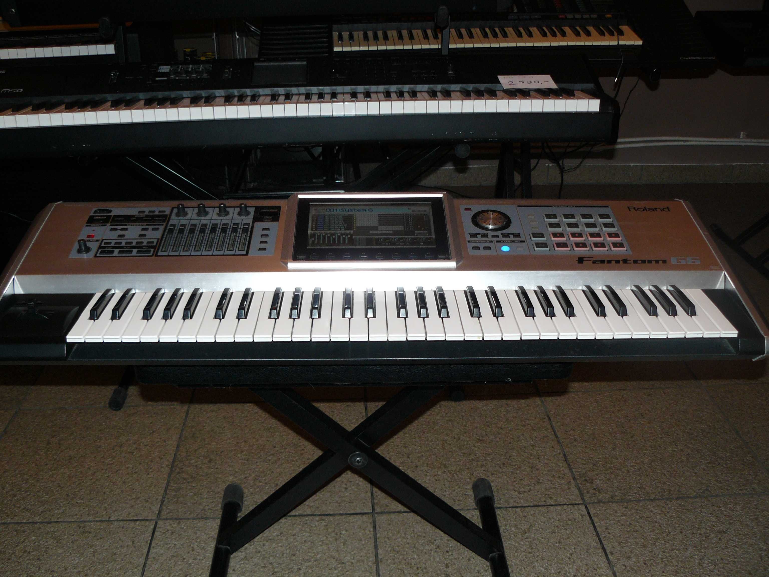 Roland Fantom G6 znakomity i zaawansowany workstation