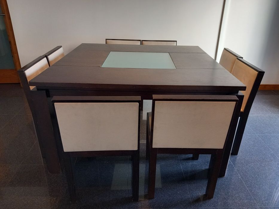 Mesa jantar e cadeiras