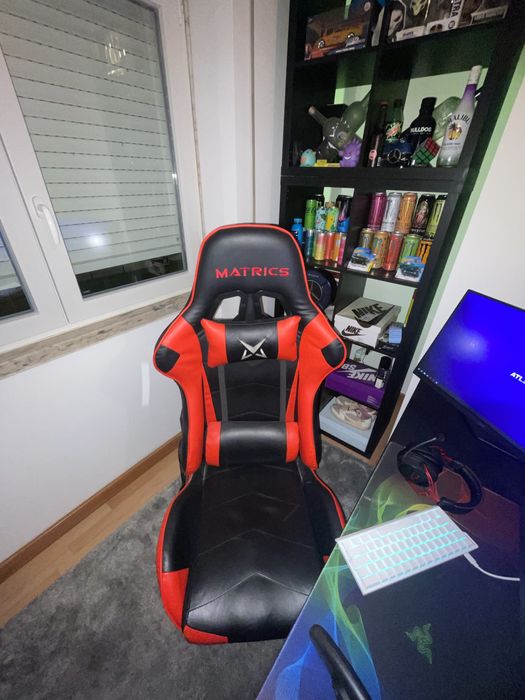 Cadeira Gaming Matrics RED (Nova)