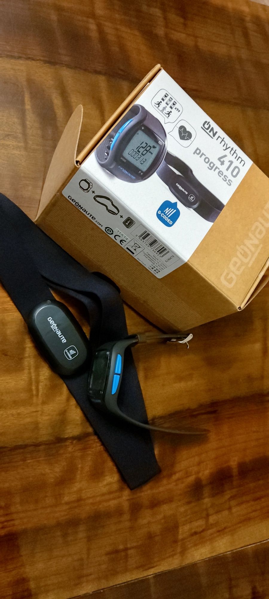 Zegarek cardio onrhythm 410 progress, Zegarek do biegania, pulsometr
