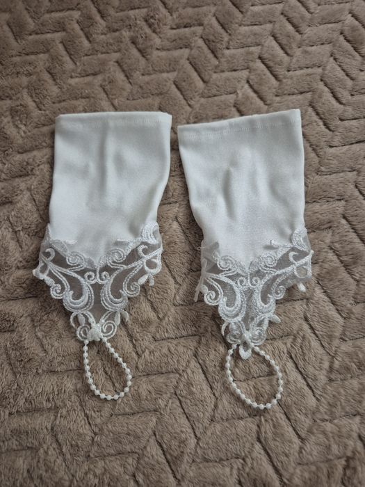 Wianek i rękawiczki Komunia