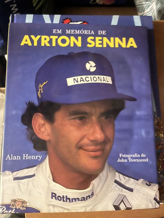 Livro “Em memoria de Ayrton Senna”