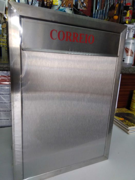caixa de correio extensível inox