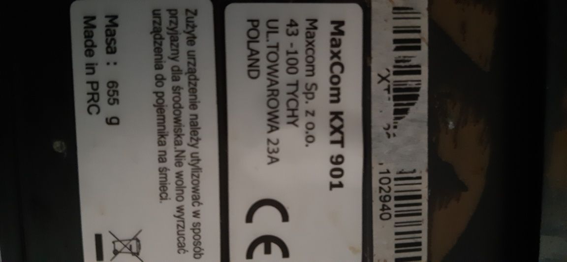 Telefon KXT 501. MAXCOM