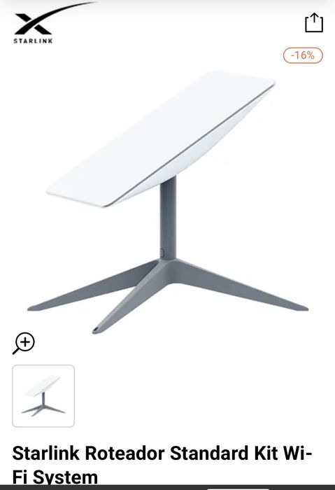 Starlink gen2 router satelite