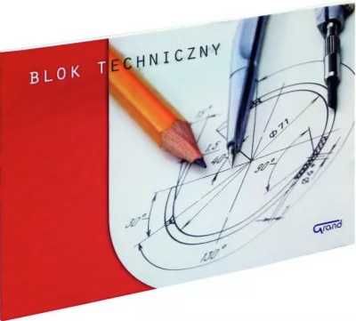 Blok techniczny A3/10K biały FIORELLO