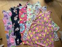 6 sukienek H&M 134/140