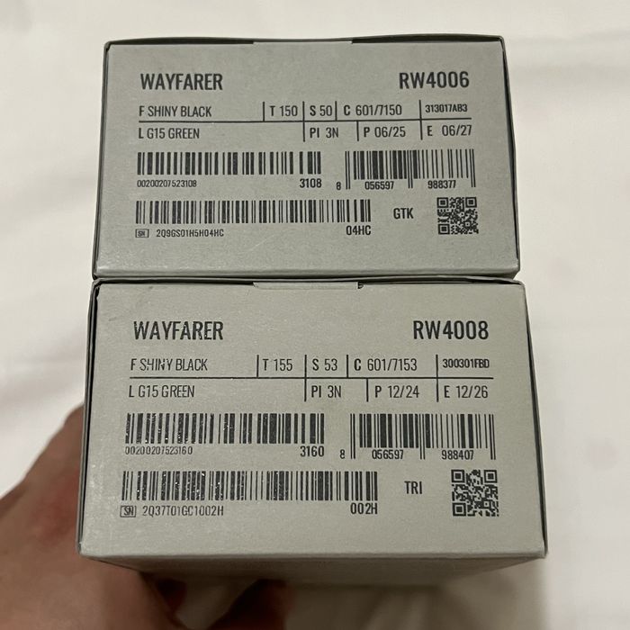 Ray-Ban Meta Wayfarer Smart Glasses, New and Sealed64409176069889124