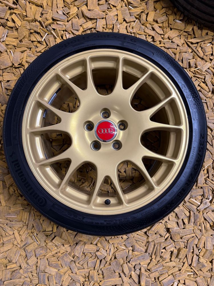 Felgi koła bbs ch 18 cali 5x112 letnie audi vw seat skoda golf a3 leon