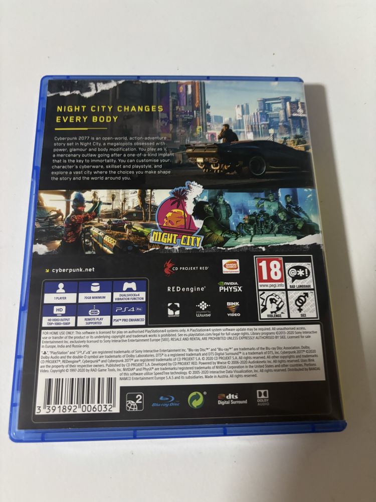 Cyberpunk 2077 Ps4 Ps5