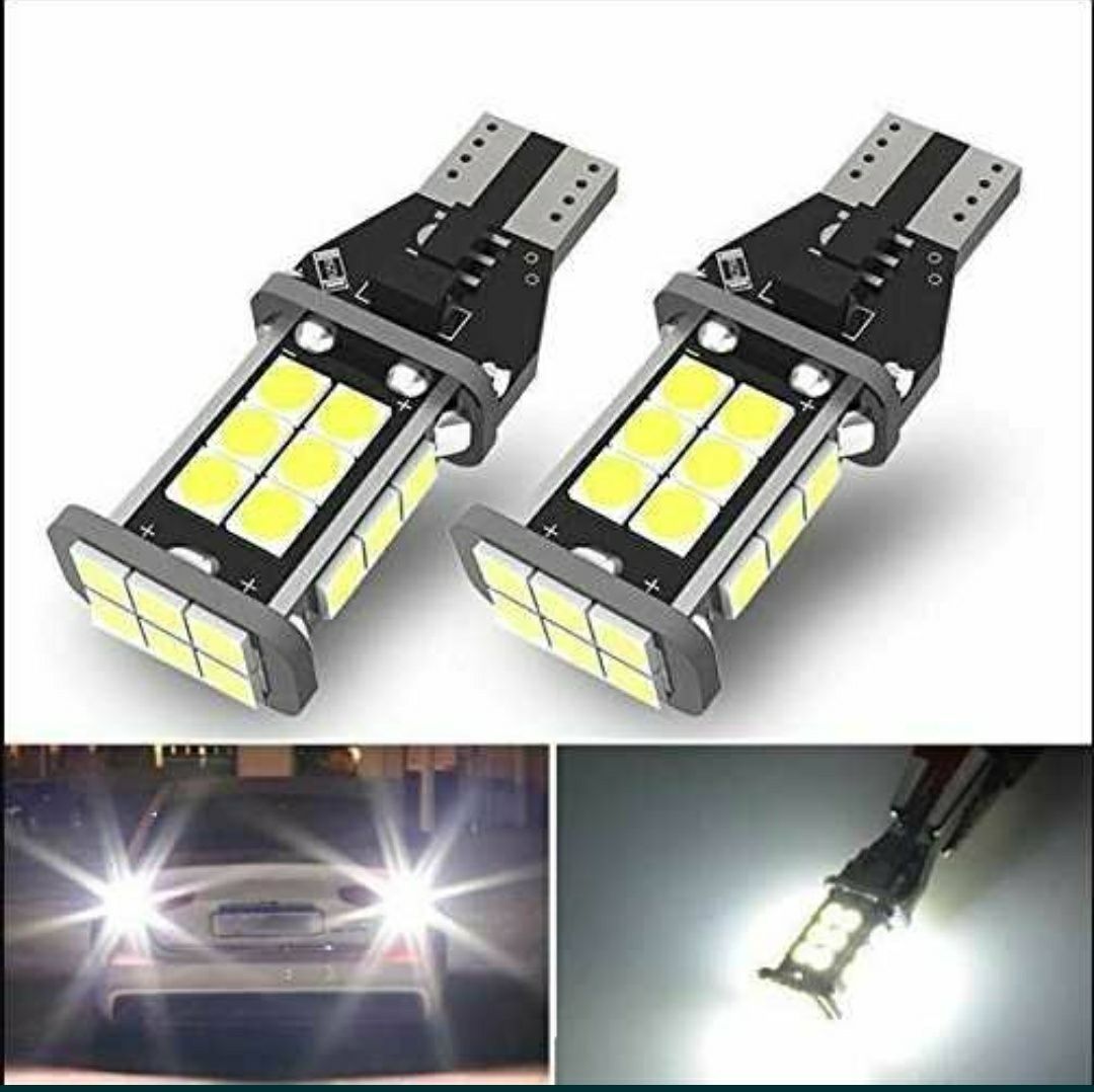 LED авто лампа W16W T15, W21W T20 и P27W T25