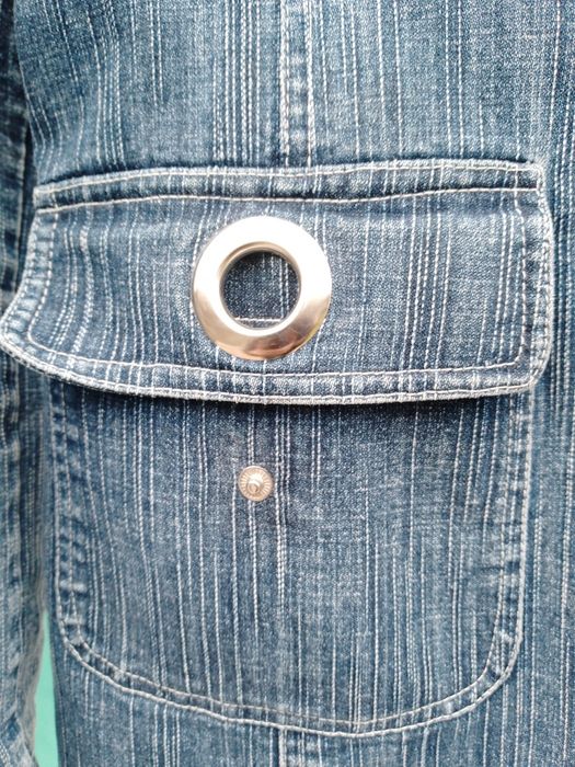 Піджак джинсовий,френч