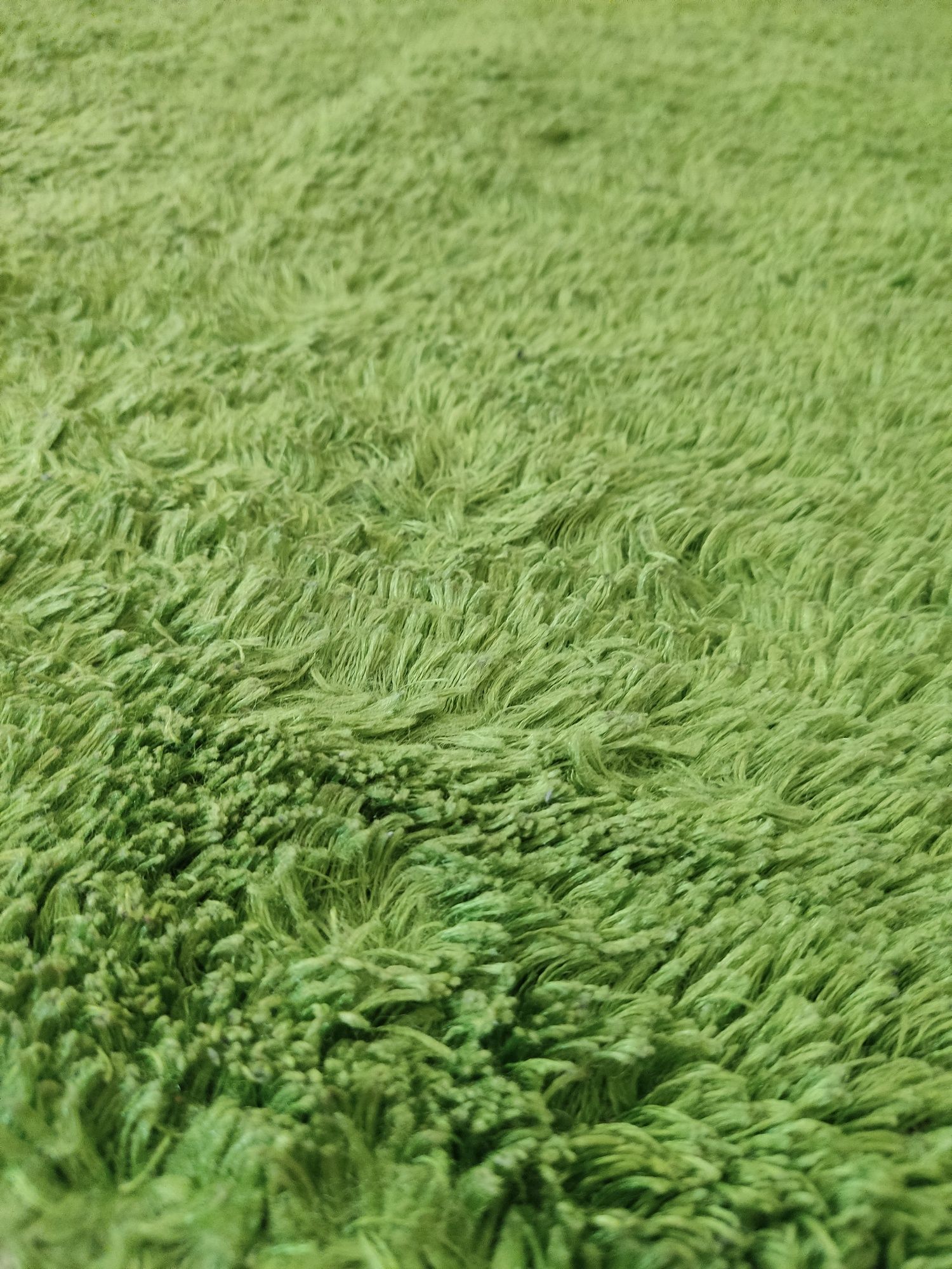 Tapete felpudo verde