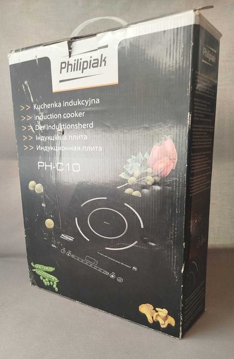 PHILIPIAK PH-C10 Jednopalnikowa kuchenka elektryczna indukcyjna