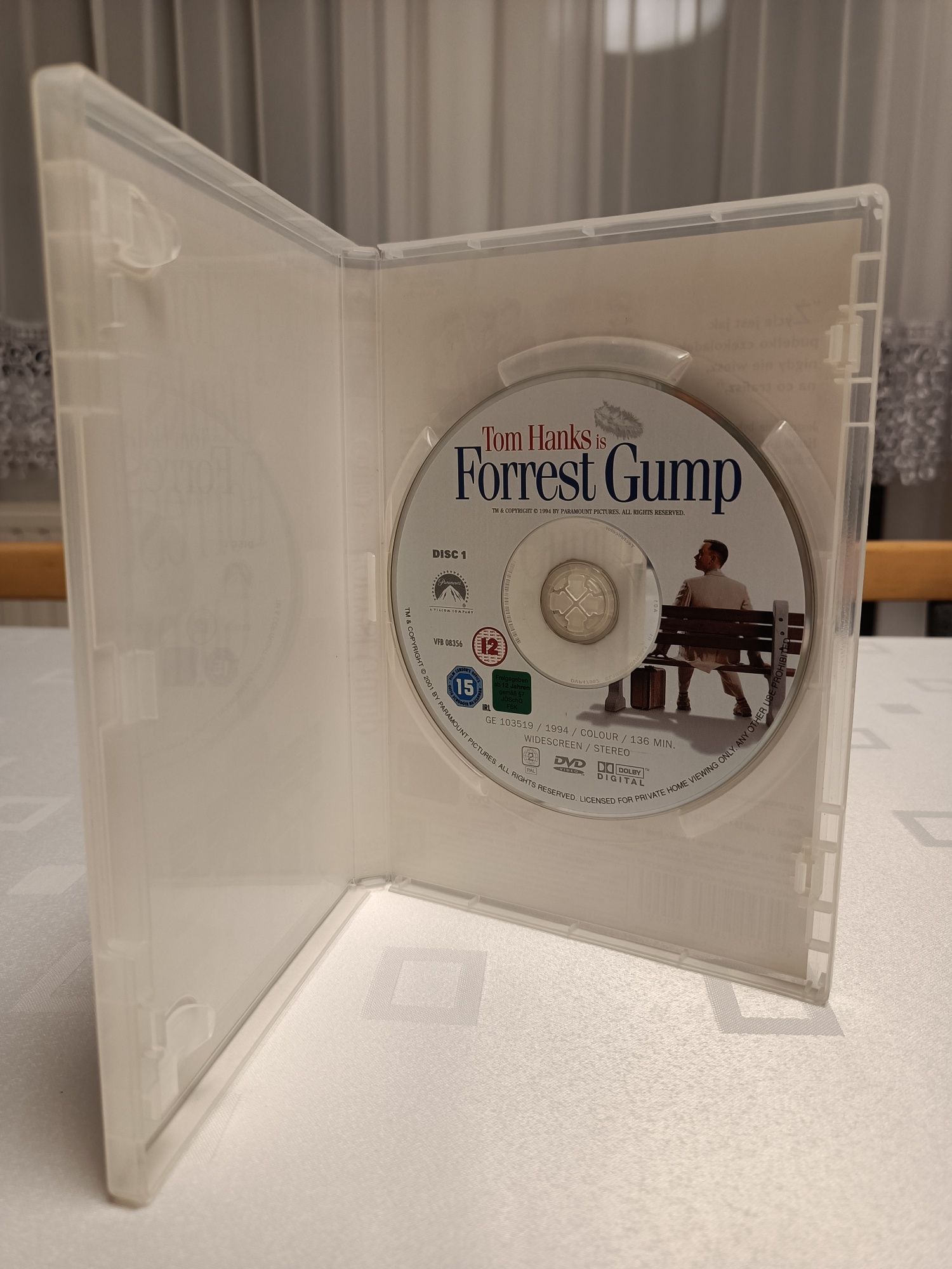 Forrest Gump - film DVD polski lektor