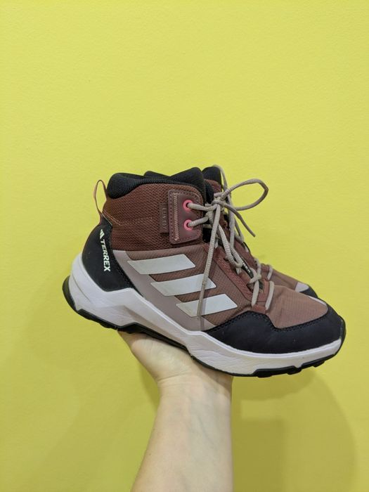 Дитячі черевики adidas TERREX AX4R MID RAIN.RDY