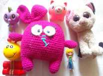 Игрушки детские животные набор 7 штук
