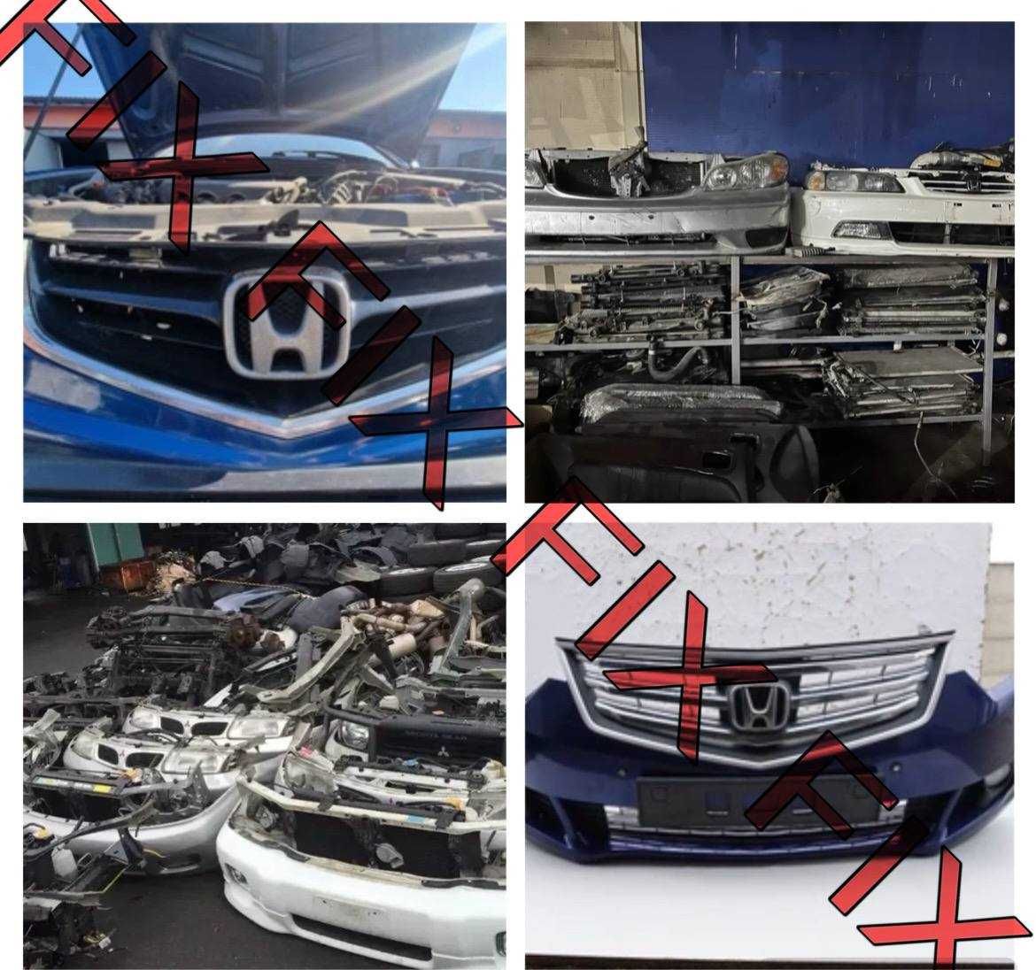 Капот бампер фара крило радіатор решітка Honda PILOT компл