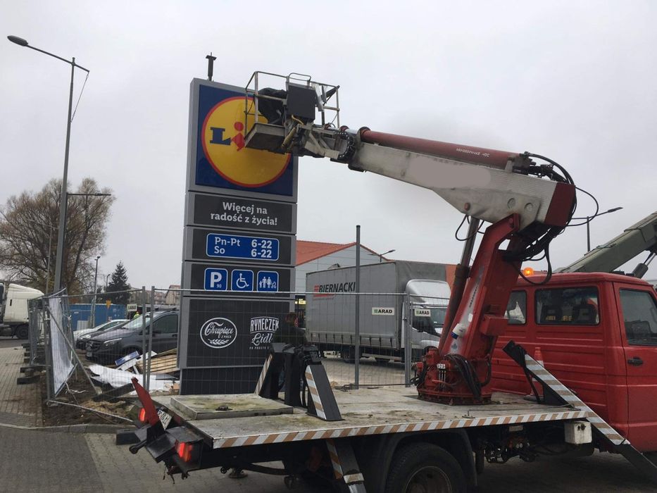 Podnośnik koszowy 32,22m,