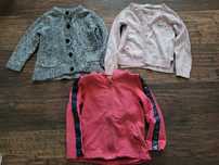 Sweter na guziki bluza rozpinana Coccodrillo 98 104 paka zestaw