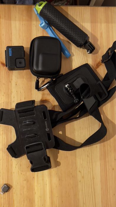 GoPro Hero 4k e Acessorios e Cartao SD 256Gb