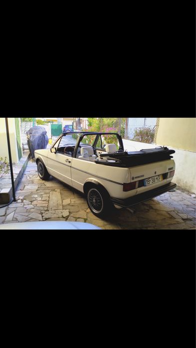 Vw MK1 cabrio 1.6 troco por jipe
