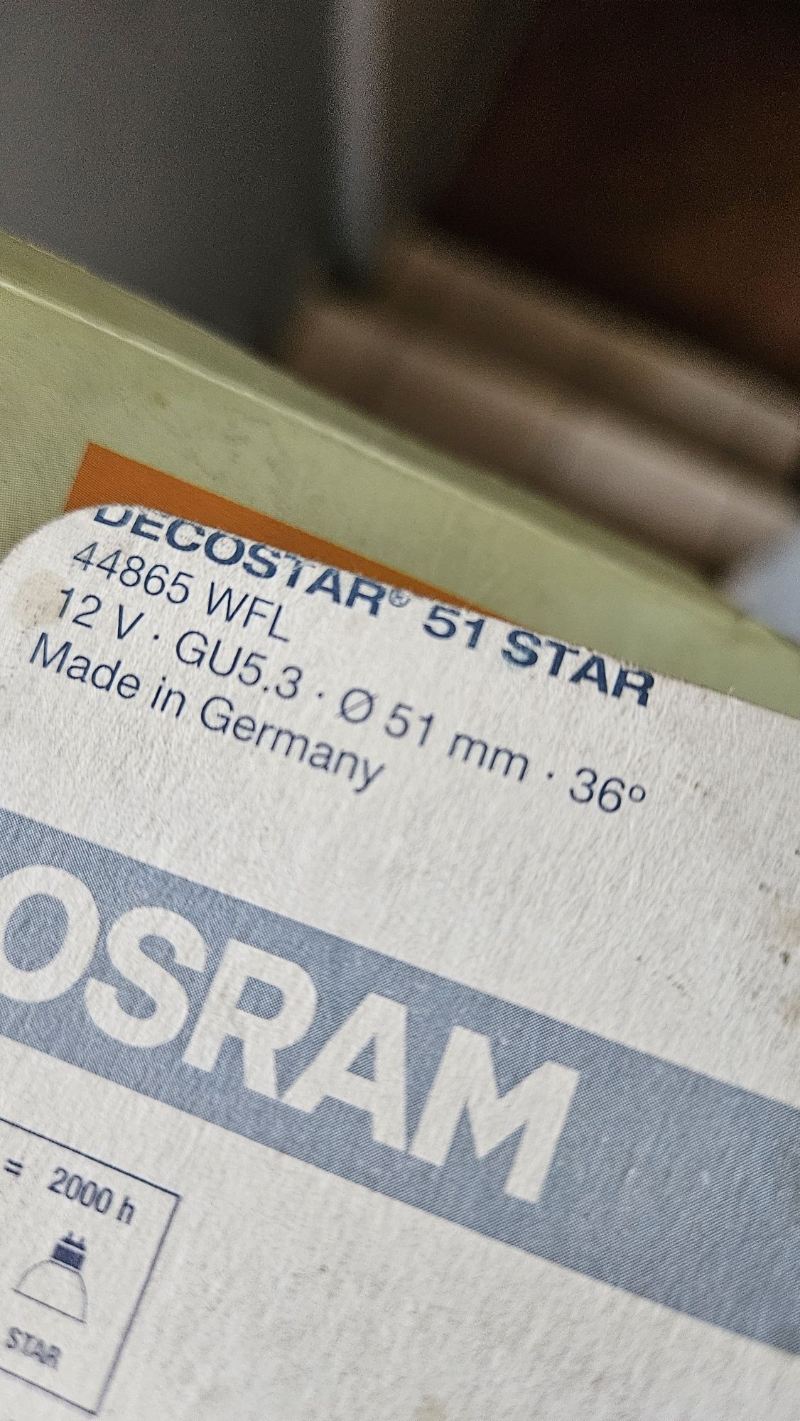 Zarówka Osram GU 5.3 12V