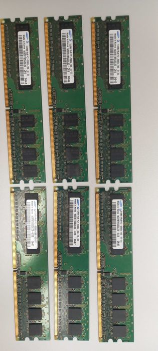 Pamięć Samsung 512MB PC2-5300U M378T6554CZ3-CE6