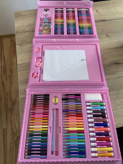 Nowy zestaw artystyczny dla dziecka 208 elementów