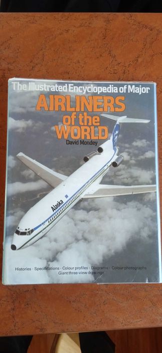 Lotnictwo Album Encyklopedia AIRLINERS OF THE WORLD. Super Prezent!!!