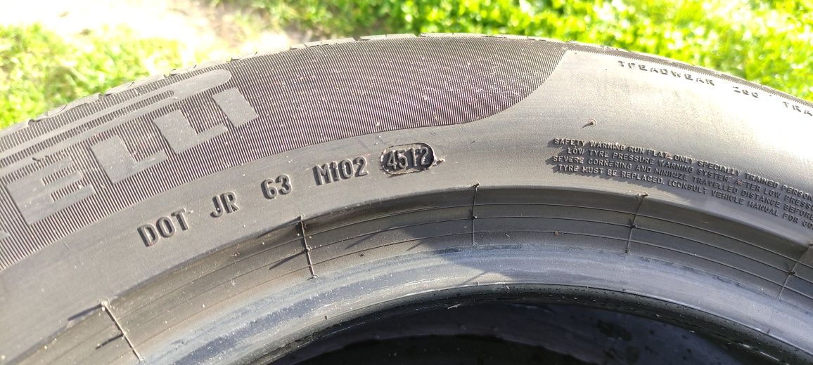 Opony letnie 6mm z 2012r 245/55/17 Pirelli 1N