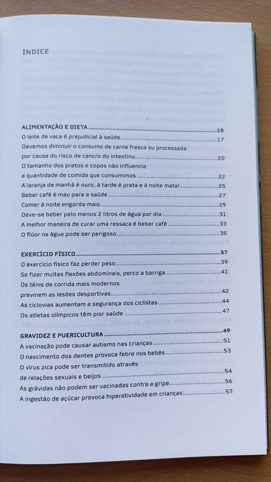 Livro "Mitos E Crenças Na Saúde" do Dr, António Vaz Carneiro