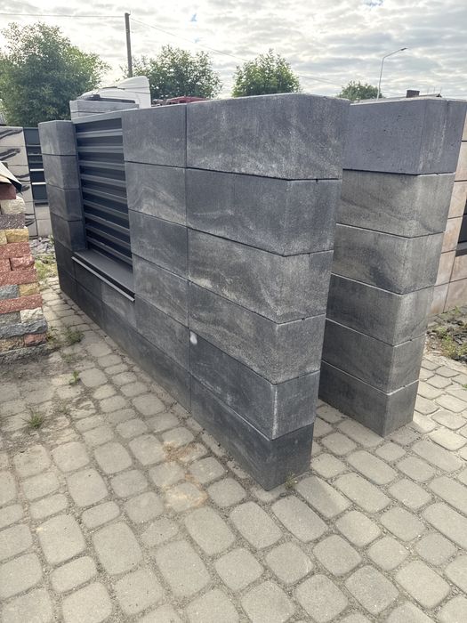 Блоки модульні!!! Блоки та цегла для огорожі, паркану, забору