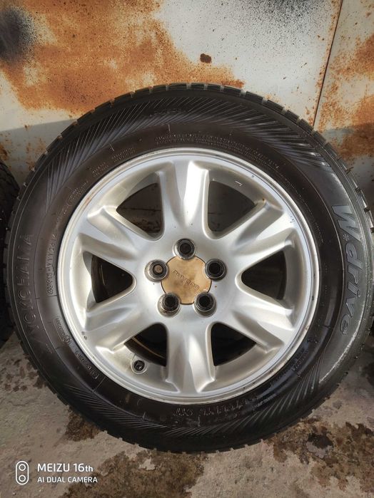 Шини зимові на литих дисках R15 з  СУБАРУ ІМПРЕЗА