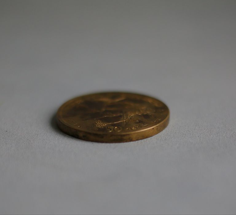 Ювілейна бронзова медаль 50 років Дніпроенерго Дніпрогес вінтаж