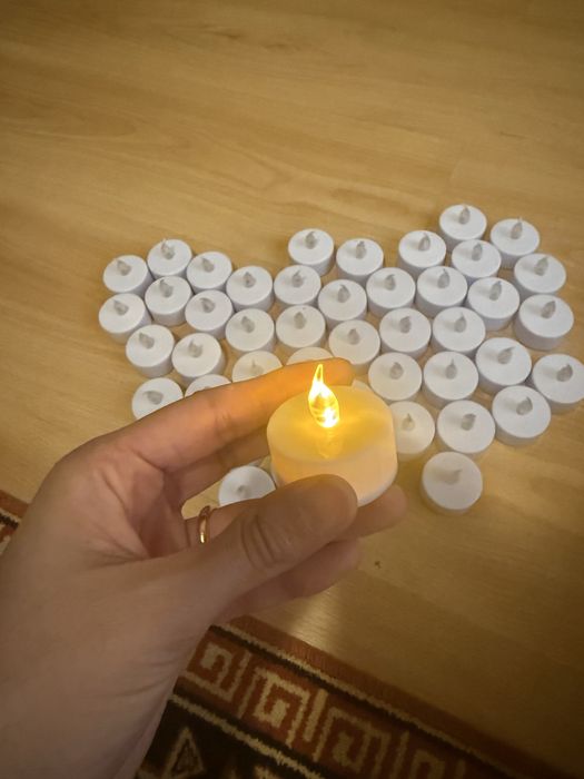 50 Velas LED a pilhas