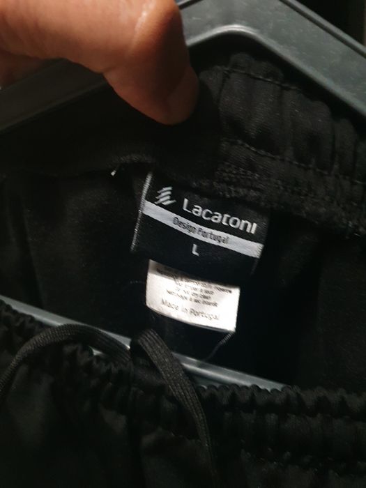 Calças fato treino pretas NOVAS