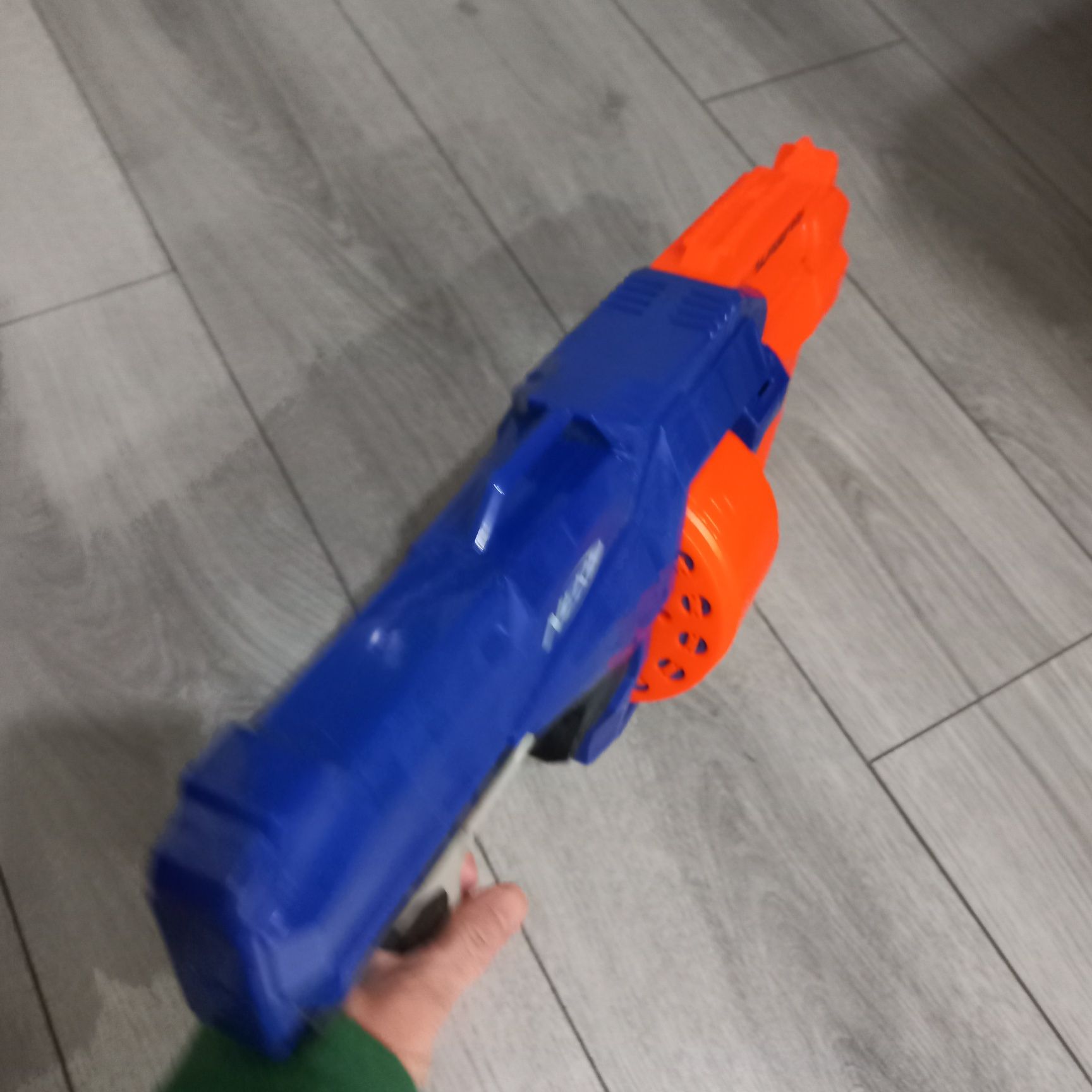 NERF ружье с барабаном