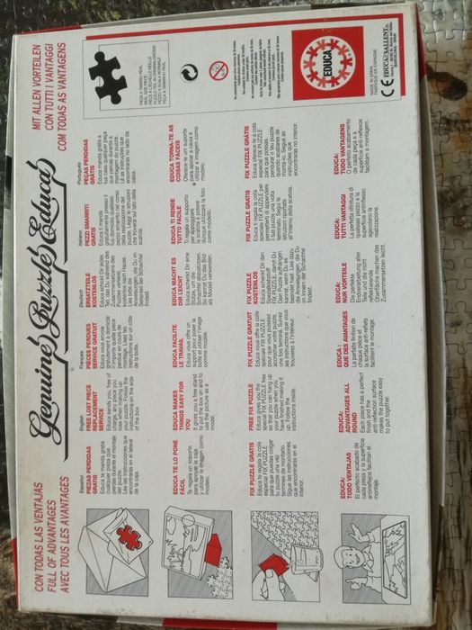 Puzzle COMPLETO de 500 peças: O Espírito do Rio Grizzly da Educa