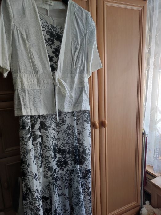 Komplet sukienka+żakiet